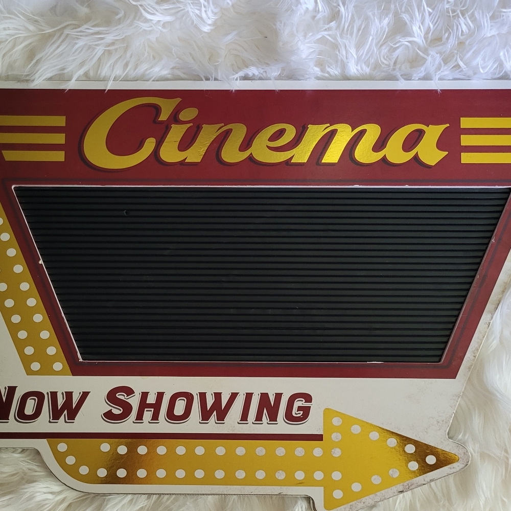 Movie room wall art